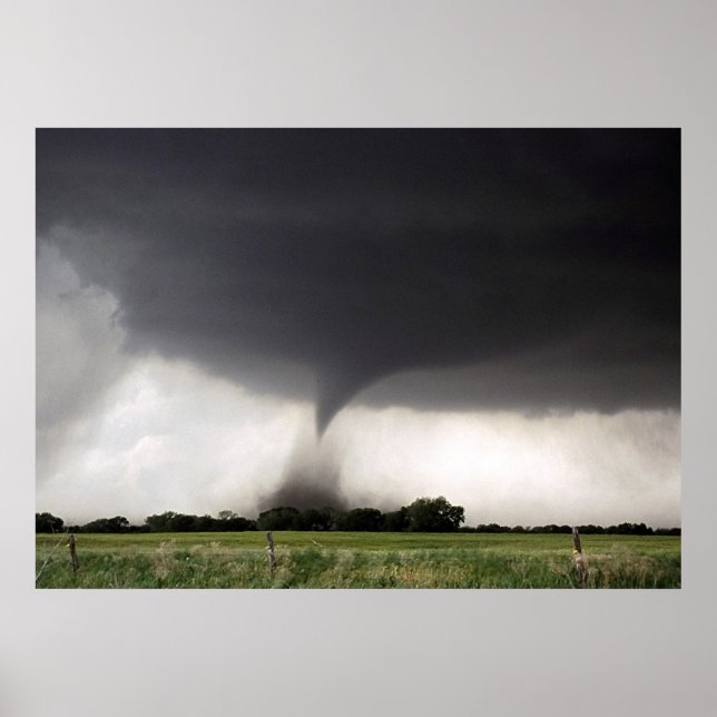 Tornado Varning Poster (Framsidan)