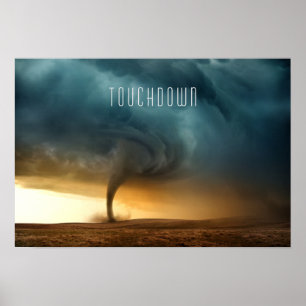 Tornadolandningsögonblick Poster