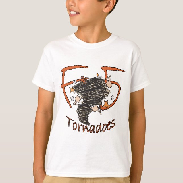 Tornadon F5 Tee Shirt (Framsida)