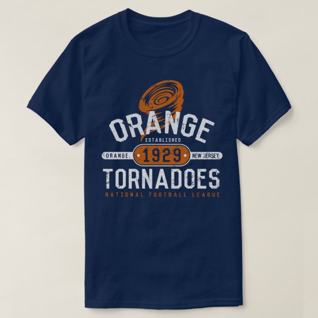 Tornadon för orange t shirt (Design framsida)