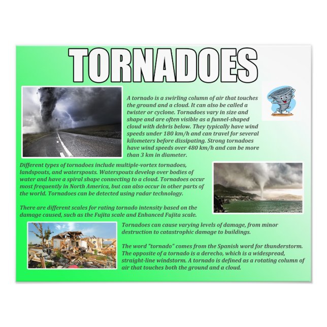 Tornadon Fototryck (Framsidan)