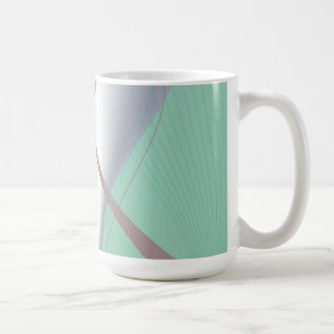Tornadot abstrakt Chocolate Mint Kaffemugg