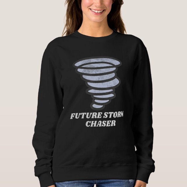 Tornadot Chaser Chaser Chasing Weather Meteor T Shirt (Framsida)