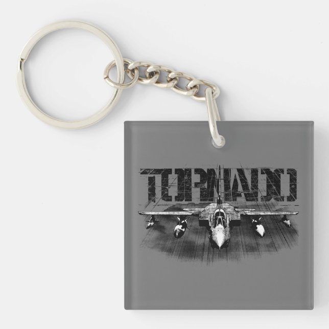 Tornadot IDS-nyckelkedja (dubbla-sida) i kvadrat (Framsidan)