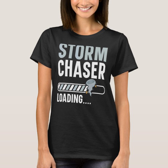 Tornadot Storm Wea för framtida meteorolologer T Shirt (Framsida)