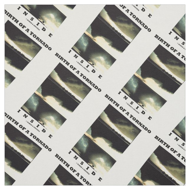 Tornadots födelse Inside Meteorology Tyg (Provkarta)