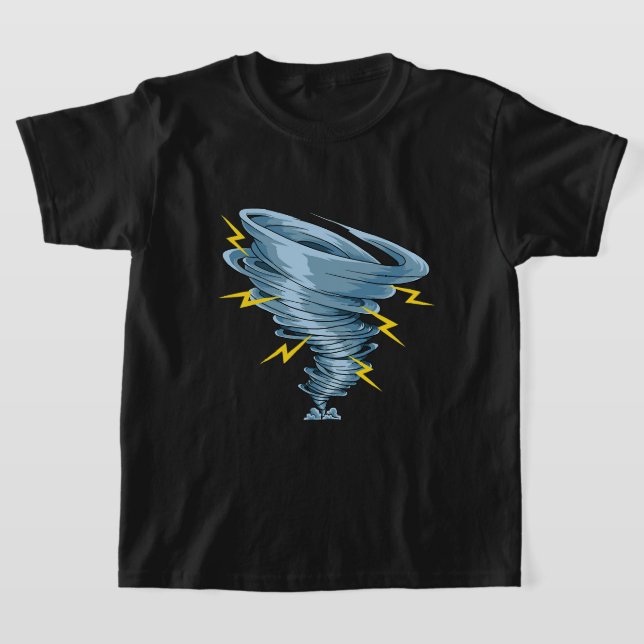Tornadots meteorolologi Meteorologi T Shirt (Laydown)