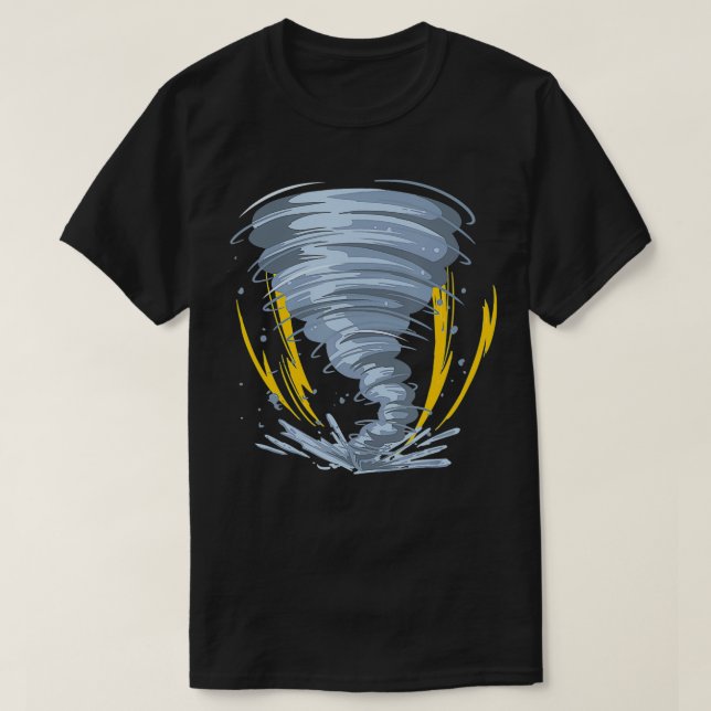 Tornadots väder t shirt (Design framsida)