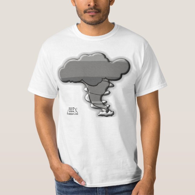 Tornadoutslagsplats T-shirt (Framsida)