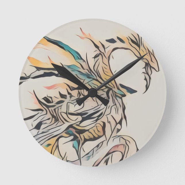 Tornan Titan Clock  Rund Klocka (Framsida)