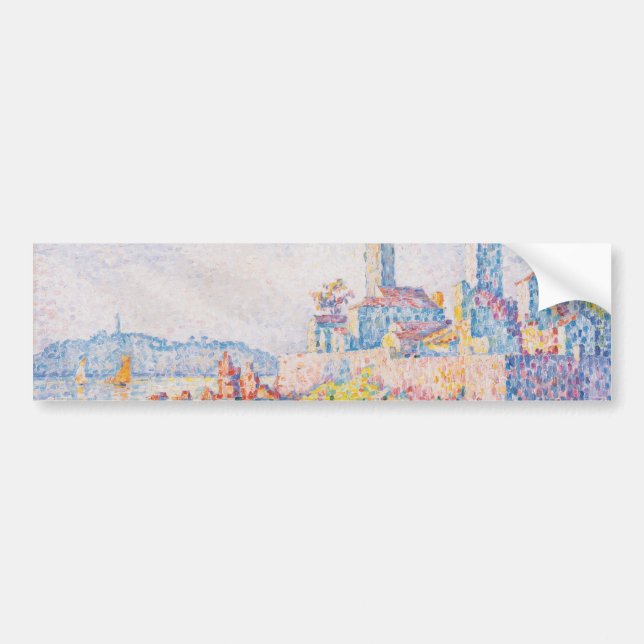 Tornen Antibes (av Paul Signac) Bildekal (Framsidan)