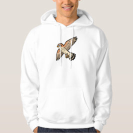 Tornfalk som svävar hoodie