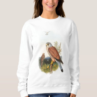 TornfalkfalkJohn Gould fåglar av Storbritannien Tee Shirt