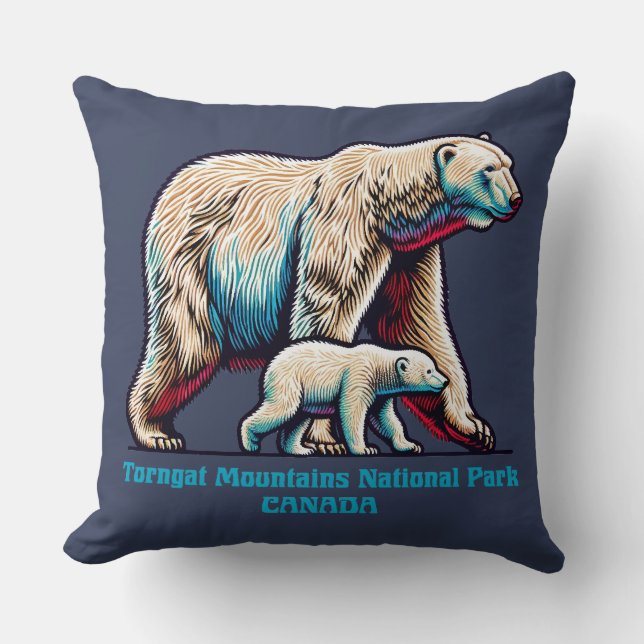 Torngat Mountains National Park Canada Kudde (Framsida)