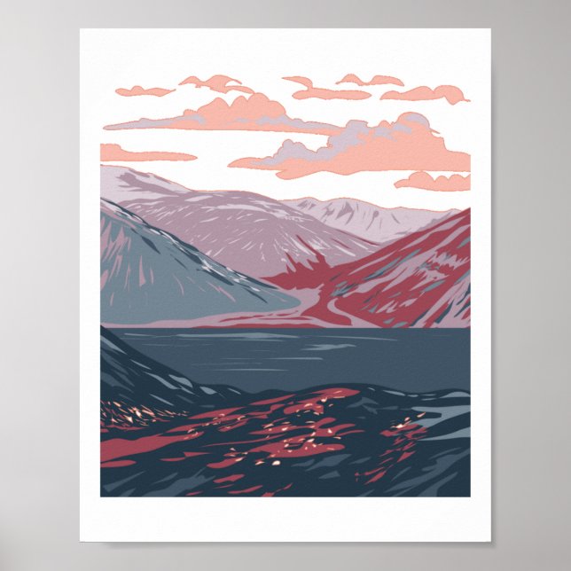 Torngat Mountains National Park Sticker  Poster (Framsidan)