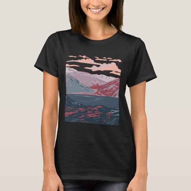Torngat Mountains Nationalpark dekal  T Shirt (Framsida)