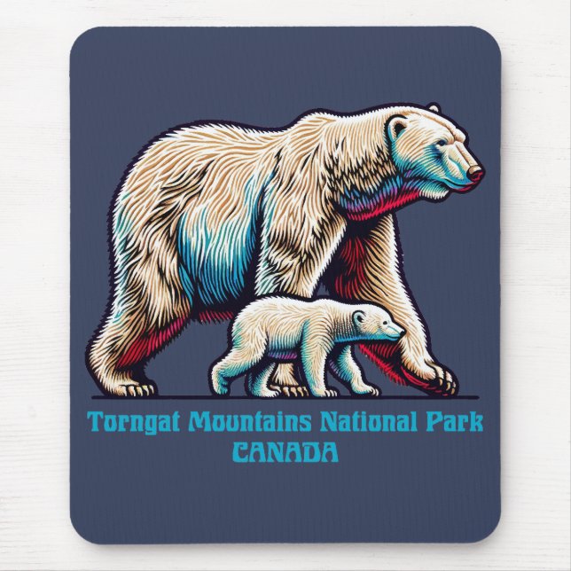 Torngat Mountains nationalpark Kanada Musmatta (Framsidan)