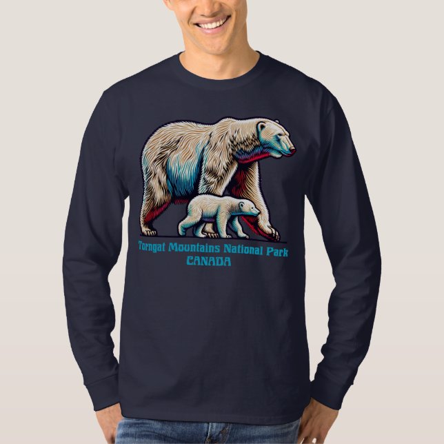 Torngat Mountains nationalpark Kanada T Shirt (Framsida)