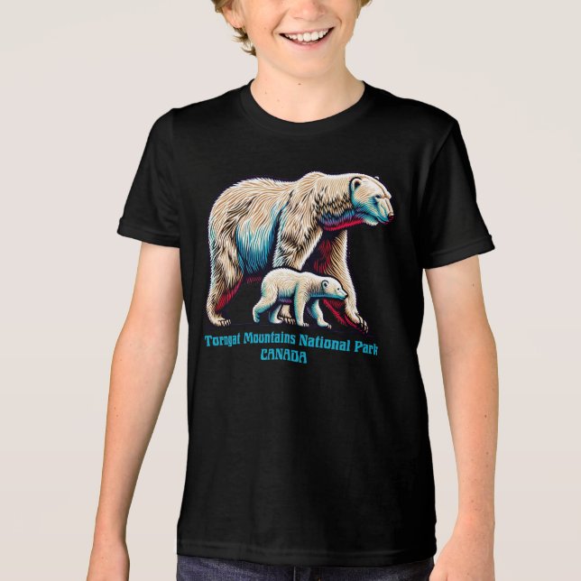 Torngat Mountains nationalpark Kanada T Shirt (Framsida)