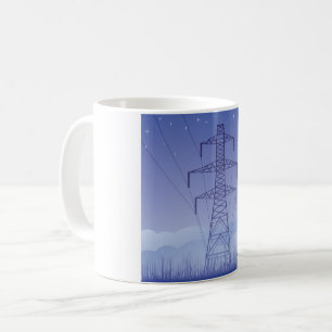 Tornkraftledningmugg Kaffemugg
