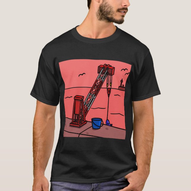 Tornkran × Fiskespö T Shirt (Framsida)