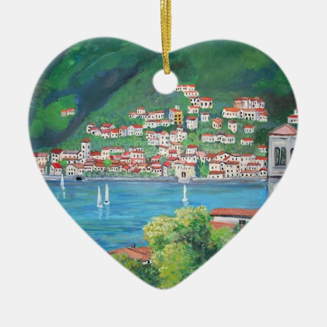 Torno italienprydnad julgransprydnad keramik (Framsidan)