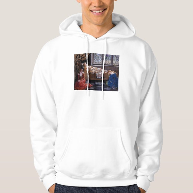 Törnrosa, c. 1921 av John Collier Hoodie (Framsida)