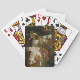 Tornrosa (modig prins räddar prinsessan) casinokort