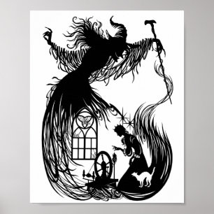 Tornrosa och den onda häxan poster