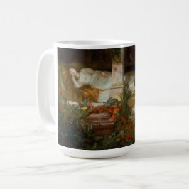 Tornrosa (stilig prins räddar prinsessan) kaffemugg