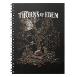 Torns Eden - Gotisk Streetwear-design Anteckningsbok