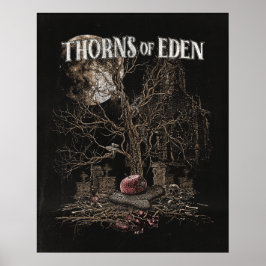 Torns Eden - Gotisk Streetwear-design Poster
