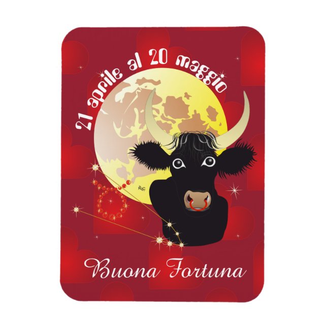 Toro 21 aprile al 20 maggio Premium Flexi Magnet (Vertikal)