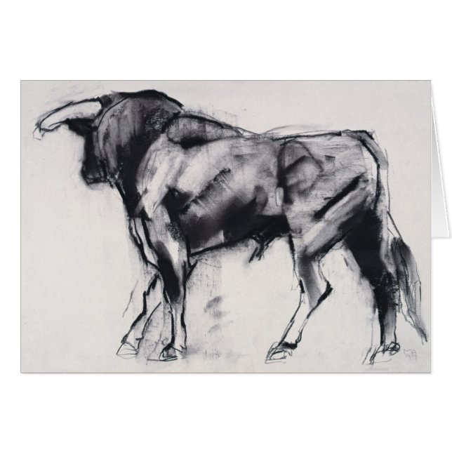 Toro Azul studie Hälsningskort (Framsidan Horizontal)