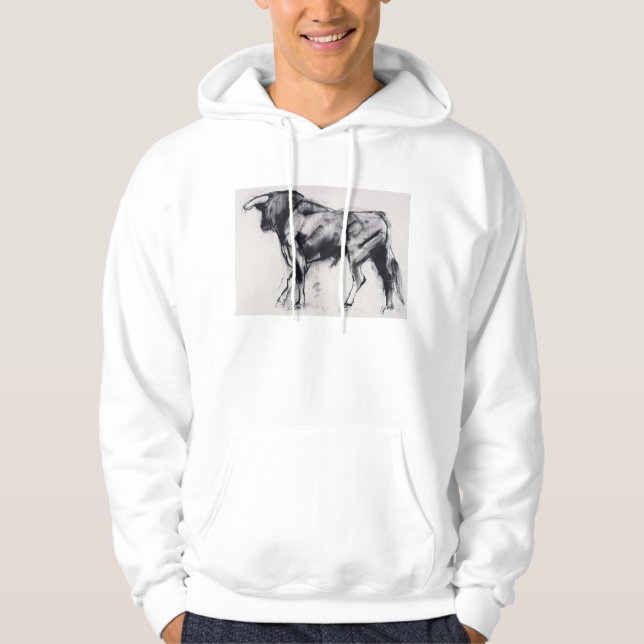 Toro Azul studie Sweatshirt Med Luva (Framsida)