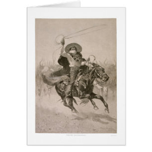 Toro Toro av Frederic Remington Hälsningskort