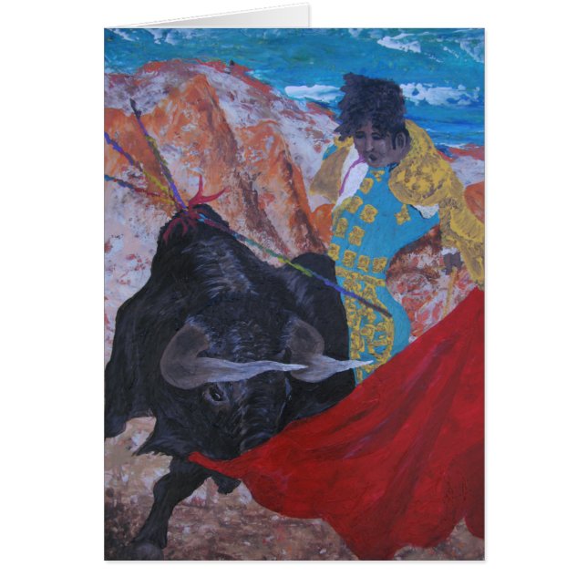 Toro toro hälsningskort (Framsidan)