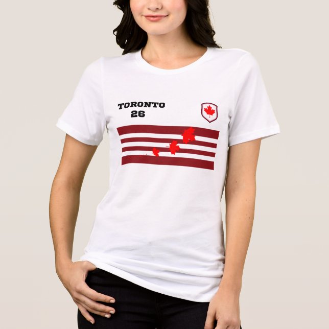Toronto 26: Athletic Canada Fan Spirit Tröja (Framsida)