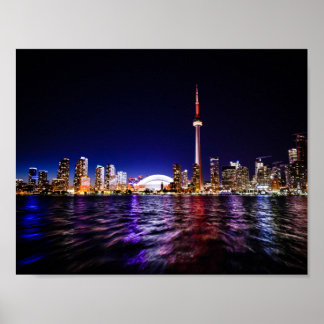 Toronto-698496 TORONTO CITY SCENERY SJÖ SKYSCRAPE Poster
