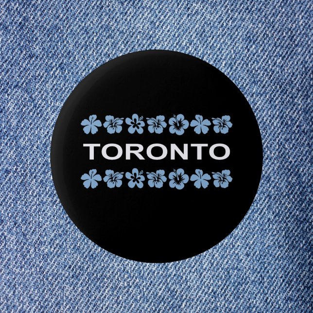 Toronto Aloha Bands Blue Mörk Färg Knapp (Skapare uppladdad)