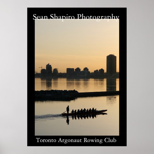 Toronto Argonaut Rwing Klubb Poster (Framsidan)