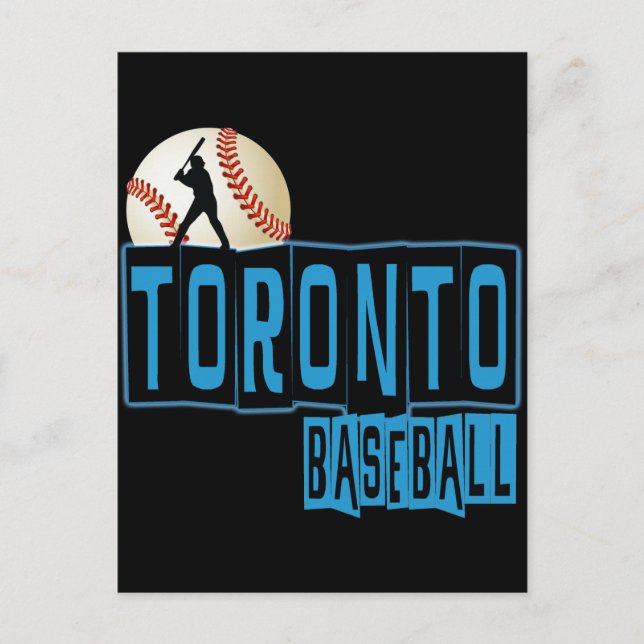 TORONTO BASEBALL VYKORT (Framsida)