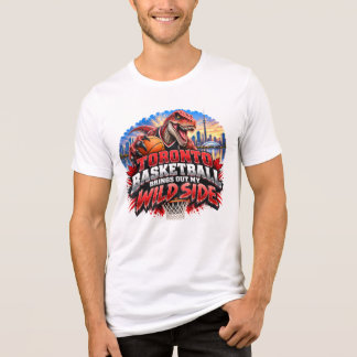 Toronto Basketbringar Ut Min Vilda Sida T Shirt