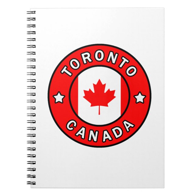 Toronto Canada Anteckningsbok (Framsidan)