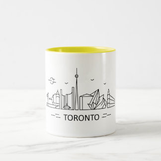Toronto Canada Lineart Toronto mugg