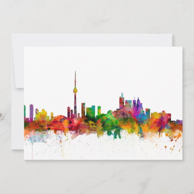 Toronto Canada Skyline (Framsida)
