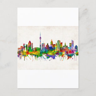 Toronto Canada Skyline Inbjudan Vykort