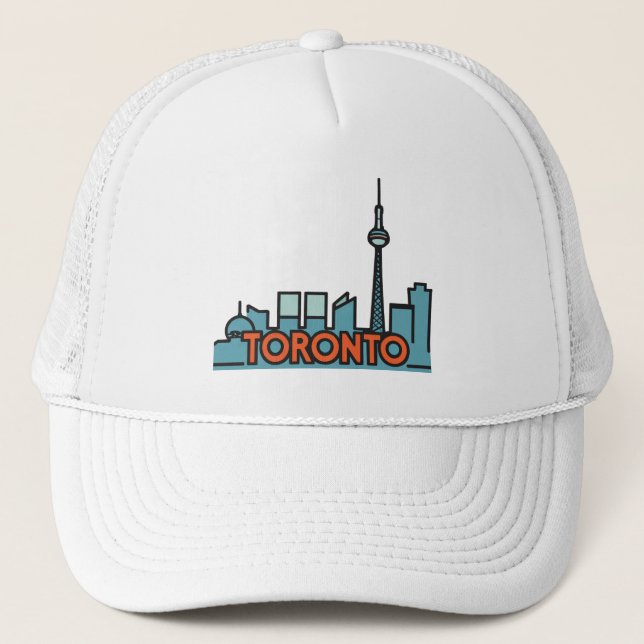 Toronto Canada Skyline Keps (Framsida)