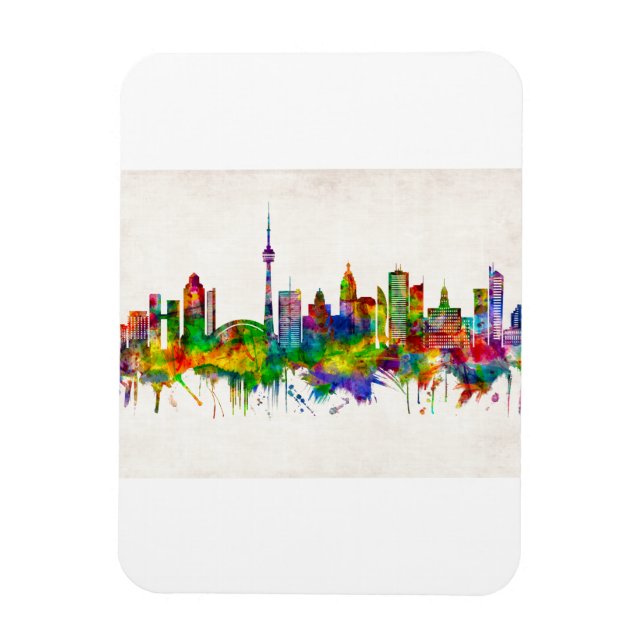 Toronto Canada Skyline Magnet (Vertikal)
