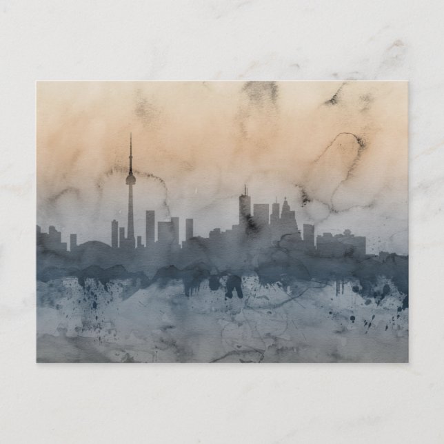 Toronto Canada Skyline Vykort (Framsida)